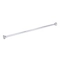 Honey Can Do 72 in Finial Shower Rod, chrome-plated steel ( BTH-03109 )