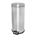 Honey Can Do 7.9 Gal. Stainless Steel Step Trash Can, Silver ( TRS-01238 )