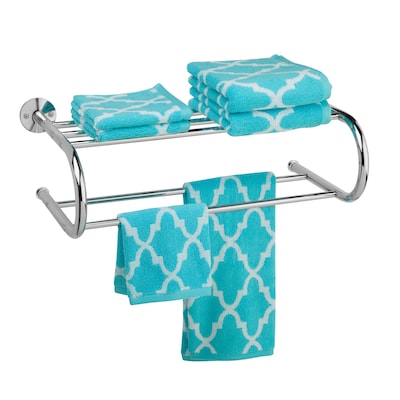 Honey Can Do towel rack, chrome ( BTH-05075 )