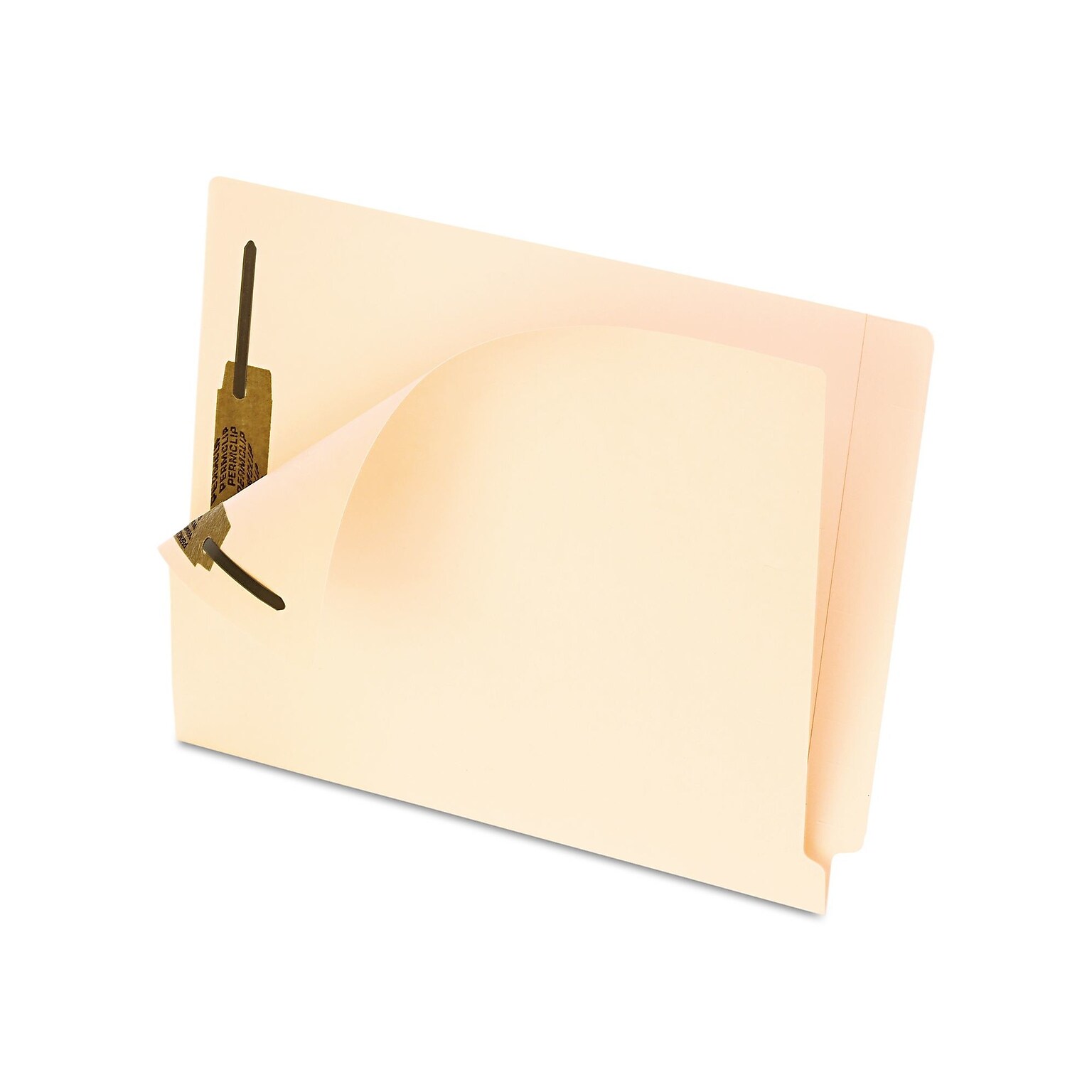 Pendaflex Smart Shield Recycled End Tab File Folder, Straight Cut, Letter Size, Manila, 50/Box (62714EE)