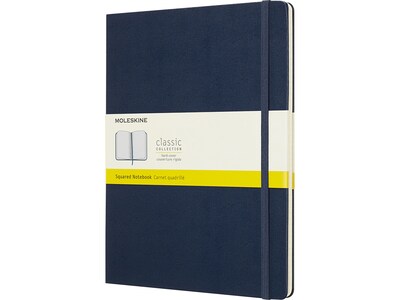 Moleskine Classic Notebook, Hard Cover, Large, 5 x 8.25, Unruled, 120 Sheets, Sapphire Blue (893687)