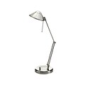 V-Light Halogen Desk Lamp, 15, Silver (VSD102BNR)