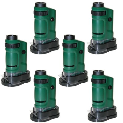 Carson Microbrite 20x-40x Zoom Pocket Microscope With Built-in Led (818549020300)
