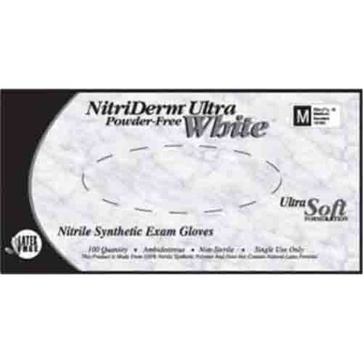 Innovative Nitriderm™ Nitrile Synthetic Powder-Free Exam Gloves; M, 10 BX/CS, 100/BX