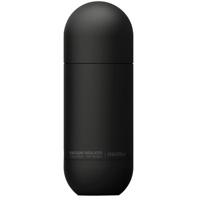 Asobu 14-ounce Orb Water Bottle, black (Sbv30bk)
