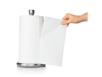 OXO Good Grips Kitchen Paper Towel Holder, Gray/Silver (13245000)