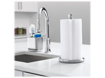 OXO Good Grips Kitchen Paper Towel Holder, Gray/Silver (13245000)