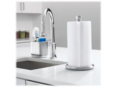 OXO Good Grips Kitchen Paper Towel Holder, Gray/Silver (13245000)