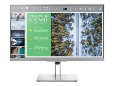 HP EliteDisplay E243 1FH47A8#ABA 23.8 LED Monitor, Multi Color