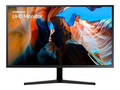 Samsung U32J590UQN 32 LED Monitor, Dark Gray/Blue