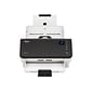 Alaris E1025 1025170 Desktop Scanner, White/Black