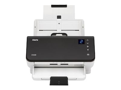 Alaris E1035 1025071 Desktop Scanner, White/Black