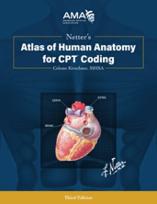 AMA, Netters Atlas of Human Anatomy for CPT Coding, third edition (OP490619)