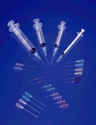 Exel Luer Lock Syringe With Needle; 22G x 1 1/2, 800/Case
