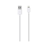 Belkin MIXIT Lightning USB Cable for iPhone/iPad/iPod Touch, White (F8J023BT3M-WHT)