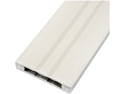 UT Wire Cordline Plastic Cable Concealer and Cover, 96, White (UTW-CL8-WH)