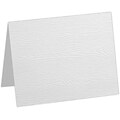 LUX A6 Folded Card 1000/Pack, White Birch Woodgrain (5030-C-S02-1000)