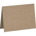 LUX A7 Folded Card 500/Pack, Oak Woodgrain (5040-C-S01-500)