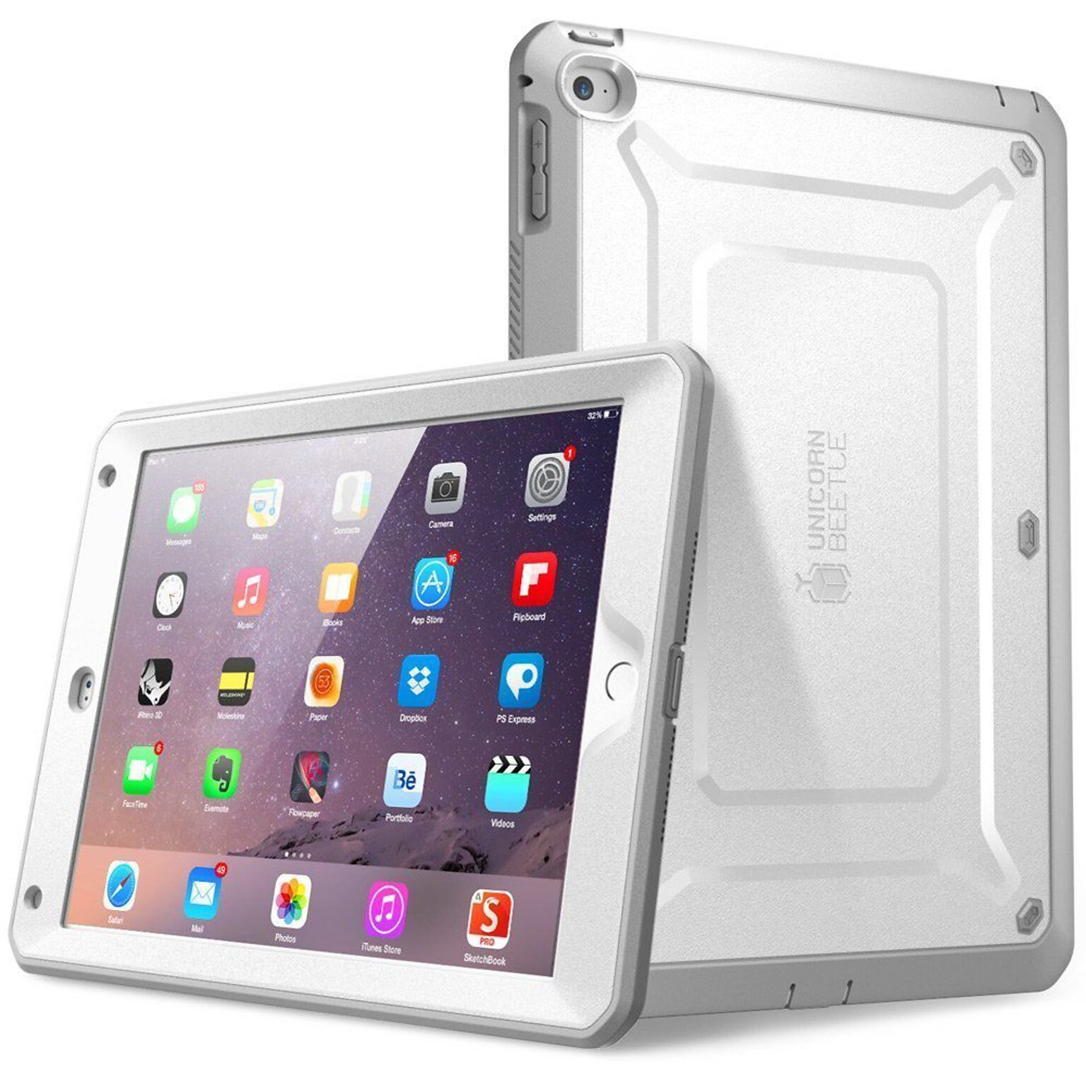 SUP-iPad 9.7-UBPro-White/Gray