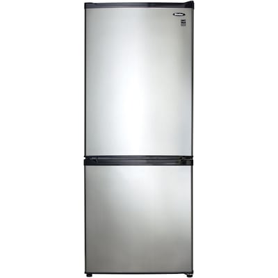 Danby 9.2 Cu. Ft. Refrigerator w/Freezer, Black/Stainless (DFF092C1BSLDB)
