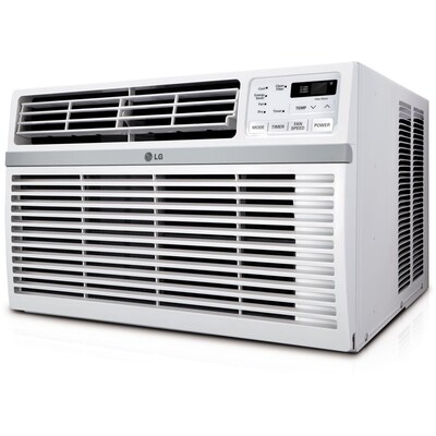 LG 230-Volt Window Air Conditioner with Remote, White (LW1816ER)