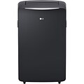 LG 14,000 BTU 115V Portable Air Conditioner with Remote Control in Graphite Gray