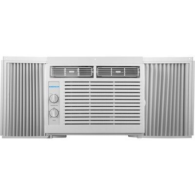 Emerson Quiet Kool 5,000 BTU 115V Window Air Conditioner with Mechanical Rotary Controls