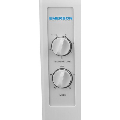 Emerson Quiet Kool 5,000 BTU 115V Window Air Conditioner with Mechanical Rotary Controls