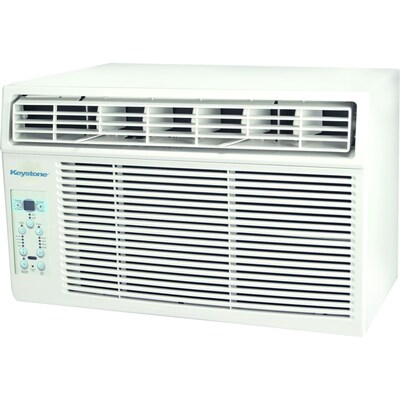 Keystone Energy Star 10,000 BTU Window-Mounted Air Conditioner with Follow Me LCD Remote Control