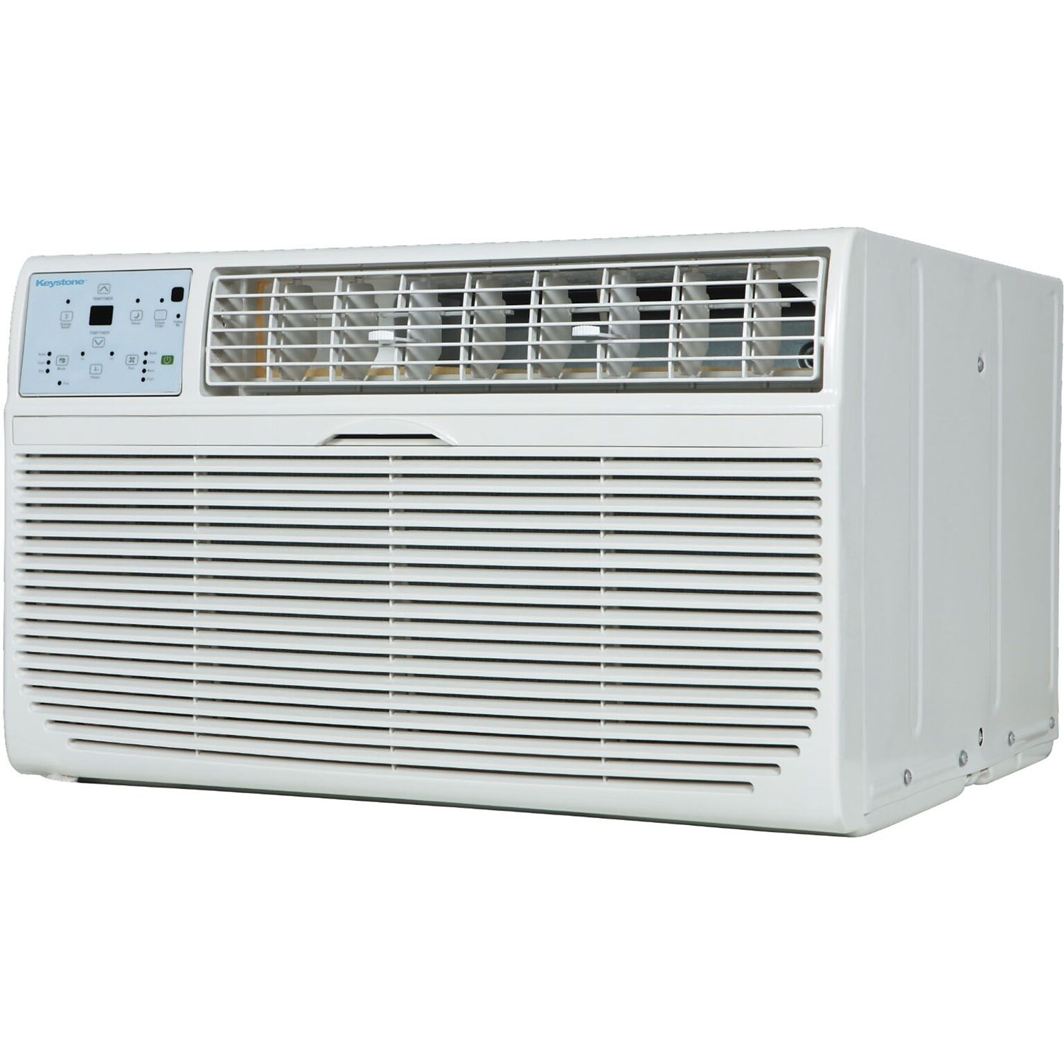 Keystone 14,000 BTU 230V Through-the-Wall Air Conditioner with Follow Me LCD Remote Control