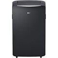 LG 14,000 BTU 115V Portable Air Conditioner with 12,000 BTU Supplemental Heating in Graphite Gray