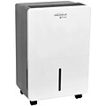 SoleusAir 70-Pint Portable Dehumidifier in White/Gray