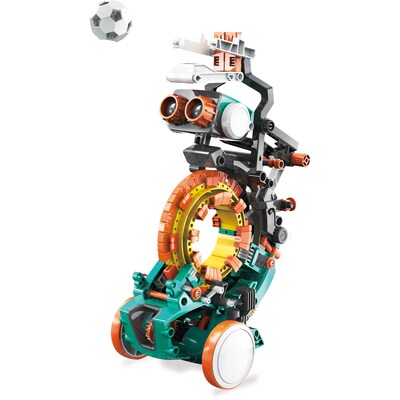 Elenco® Teach Tech Mech-5 Mechanical Coding Robot, 220 Pieces (EE-TTC895)