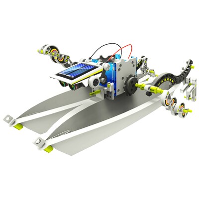 Elenco Teach Tech SolarBot.14 Solar Robot Kit, 250 Pieces (EE-TTG615)