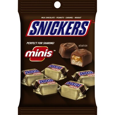 SNICKERS Fun Size Chocolate Candy Bars Bulk Bag