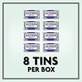 Altoids Sugar Free Peppermint Mints, 9.6 oz., 8 Pieces/Pack, 8/Box (209-00488)