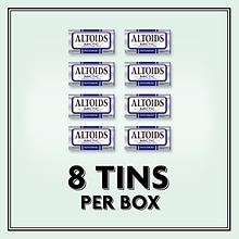 Altoids Sugar Free Peppermint Mints, 9.6 oz., 8 Pieces/Pack, 8/Box (209-00488)