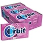 Orbit Sugar Free Gum, Bubblemint, 12/Box (WMW21489)