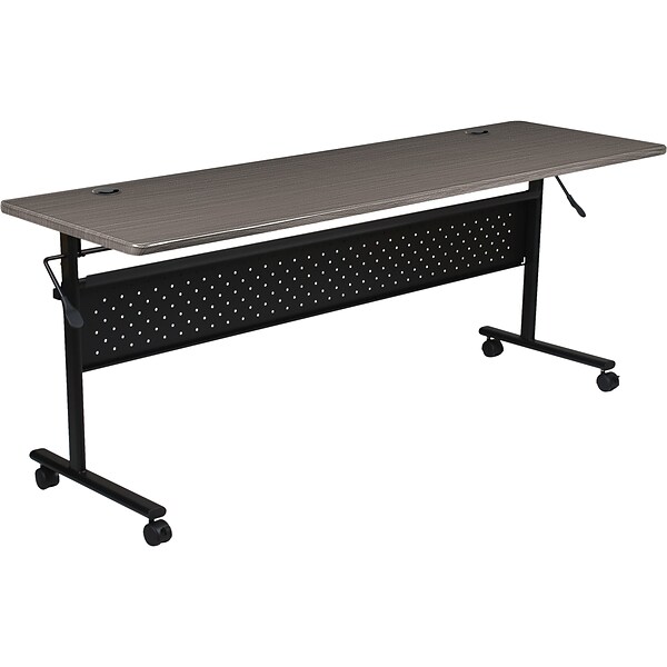 MooreCo Economy Flipper Training Room Table, 24D x 60W, Low Line (91182)