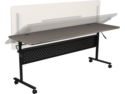 MooreCo Economy Flipper Training Room Table, 24"D x 60"W, Low Line (91182)