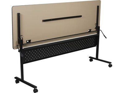 MooreCo Economy Flipper Training Room Table, 24"D x 60"W, Low Line (91182)