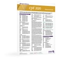 AMA 2020 CPT Express Reference Coding Card: Pathology/Laboratory (ER407920)