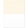 JAM Paper Laser/Inkjet Shipping Labels, 5 1/2 x 8 1/2, White, 2 Labels/Sheet, 25 Sheets/Pack (3594