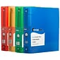 JAM Paper Designders 2" 3-Ring Non-View Binders, Assorted, 4/Pack (820T2ASSRT)