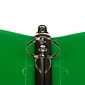 JAM Paper Designders 1" 3-Ring Flexible Poly Binder, Green Glass Twill (751T1GR)