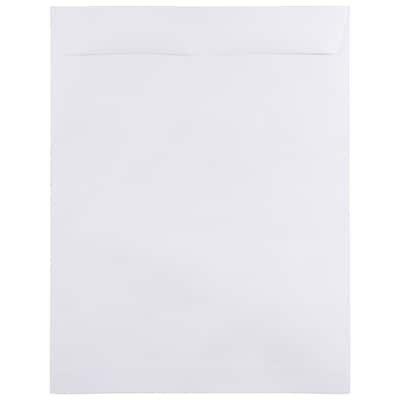 JAM Paper Open End Open End #15 1/2 Catalog Envelope, 12 x 15 1/2, White, 1000/Carton (01623202B)