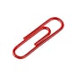 JAM Paper Small Paper Clips, Red, 100/Pack (2185200)