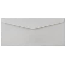 JAM Paper #10 Window Envelope, 4 1/8 x 9 1/2, White, 100/Pack (1633173I)