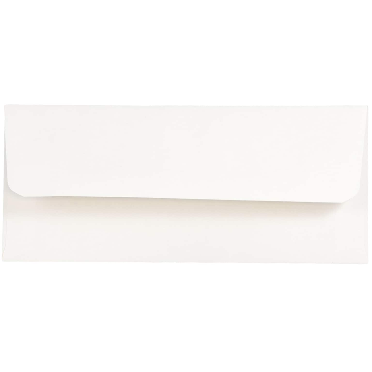 JAM Paper Currency Envelope, 3 x 6 11/16, White, 50/Pack (216313691H)