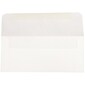 JAM Paper Currency Envelope, 3" x 6 11/16", White, 50/Pack (216313691H)